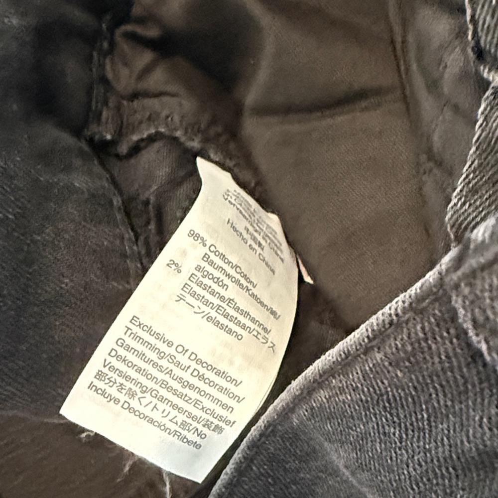 Madewell Wide Leg Crop Jeans Button Front - Picture 7 of 13
